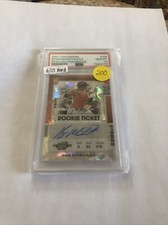2021 PANINI CONTENDERS 105 RYAN MOUNTCASTLE OPTIC AUTO CRACKED ICE PSA 10 POP 1 