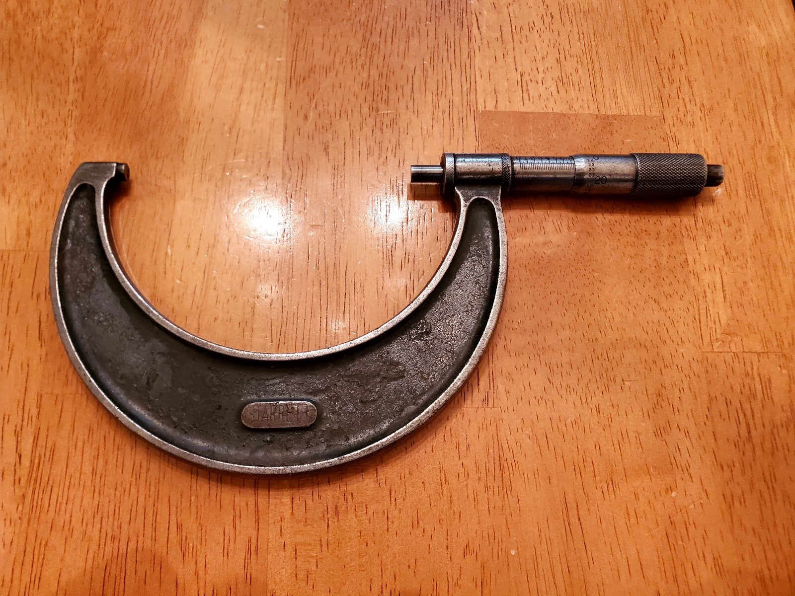 Starrett 34 IN. Micrometer Caliper NO226 For Parts Or Repair Only eBay