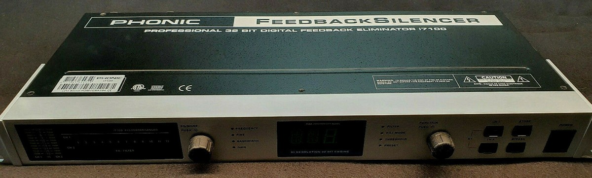 Phonic Feedback Silencer I7100 *** | eBay