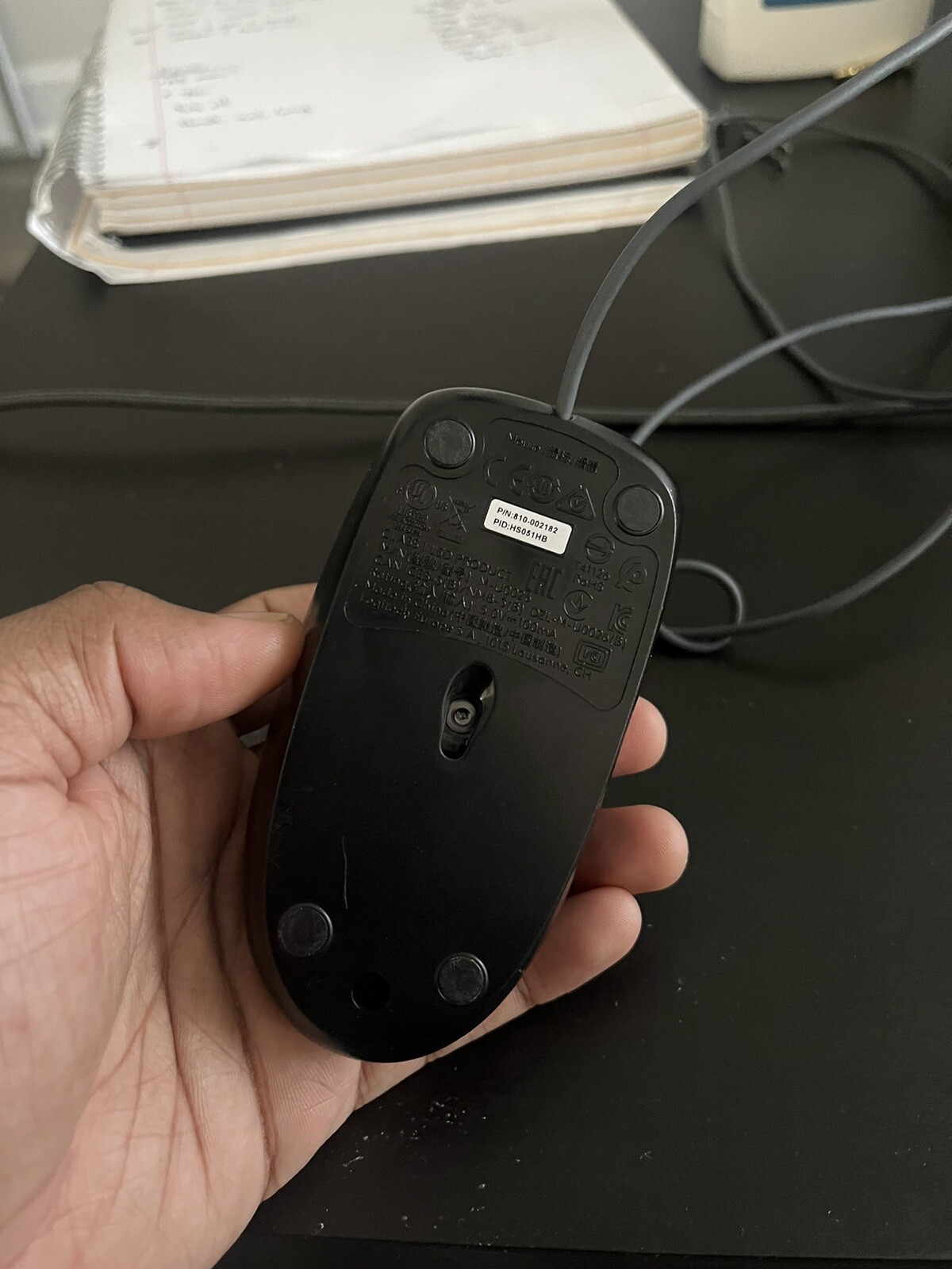 Logitech M-U0026 / 6 PACK / Used Corded Optical USB 2-Button clicky ...