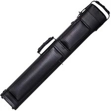 OKKO Billiard Pool Cue Hard Deluxe Case Faux Crocodile Leather Black 3x5