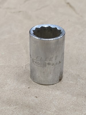 Fleet USA 1218 9/16'' 3/8dr. 12pt. Socket Proto
