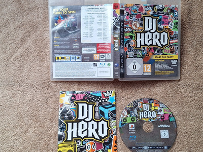 DJ HERO - für die PS3 / PlayStation 3 , TOP Kult-Spiel!