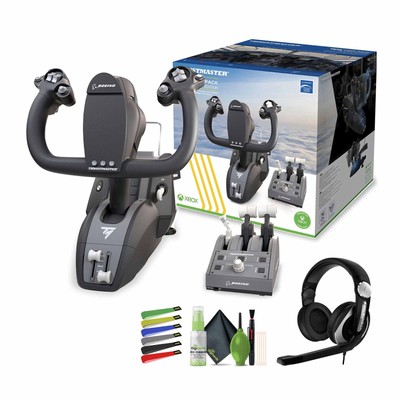 Thrustmaster TCA Yoke PACK Boeing Edition For Xbox Series X/S, PC Bundle With
