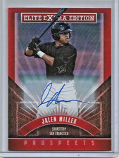 Jalen Miller 2015 Panini Elite Extra Edition Status Autograph