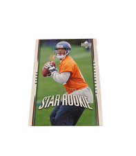 2007 Chris Leak Rookie Card Star by Rookie #219 Upper Deck Football. rookie card picture