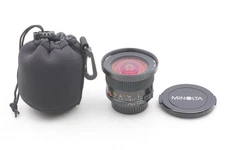 [N MINT] Minolta New MD 17mm f/4 Ultra Wide Angle MF Lens for MC MD from JAPAN
