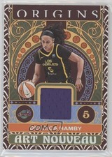 2023 Panini Origins WNBA Art Nouveau Memorabilia Dearica Hamby #AN-DHM s5q