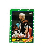 1986 Topps - Boomer Esiason #255 (RC) Very Sharp Condition Combined Shipping Ava