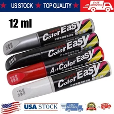 4Color Car Clear Scratch Remover Touch Up Pens Auto Paint Repair Pen Brush DIY