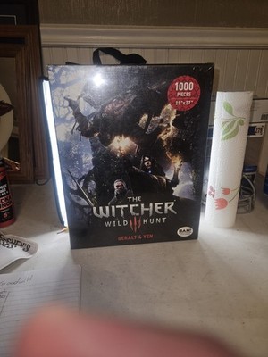 The Witcher 3: Wild Hunt Deluxe Puzzle 1000 Pieces, New Sealed