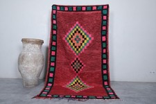 Traditional Moroccan Rug 4.4 x 8 Feet | Geometric Tribal Design