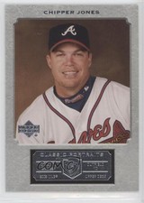 2003 Upper Deck Classic Portraits Chipper Jones #18 HOF 0q3
