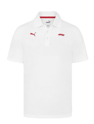 PUMA X F1 Herren Polo-Shirt Kurzarm-Shirt Baumwoll-Shirt Formel 1 Neu