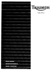Triumph Tiger 955i Service Shop Repair Manual