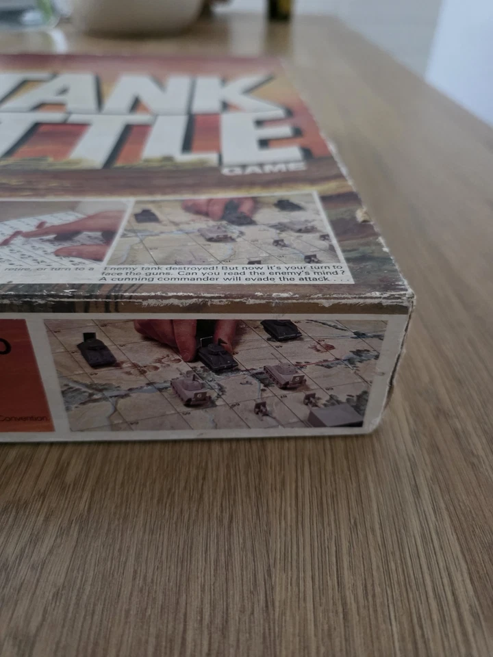 Tank Battle MB Board Game Family War Strategy Classic 1976 VINTAGE RETRO RARE - Image 4 of 4