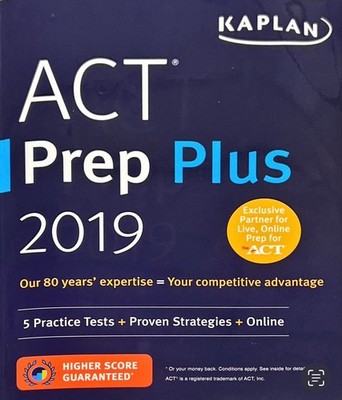 ACT Prep Plus SmartPoints system ACT exam, English, Reading, Science, Writing