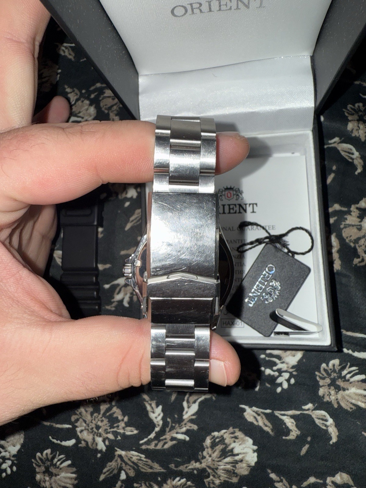 Orient Kamasu Automatic Dive Watch – Blue Dial - image 3