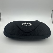 Callaway Golf LOGO Sport Sunglass Case Black with Swivel Hook