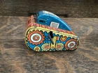 Marx Tin Litho Wind-Up Toy Tank – Vintage Marx Wind-Up Flip-Over Toy Tank Old