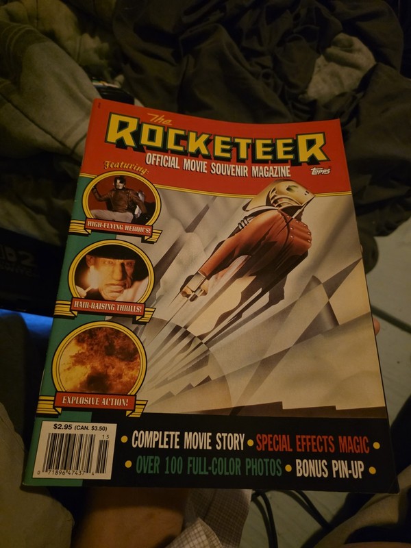 Walt Disney’s ROCKETEER Official Movie Souvenir Magazine - 1991 Full Color