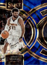 2023-24 Panini Select #166 Jamal Murray Blue Cracked Ice Prizms 4 2 A