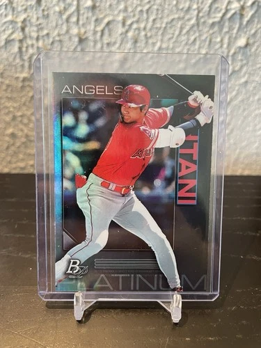 Shohei Ohtani 2020 Bowman Platinum Baseball Card #5 Los Angeles Angels DODGERS