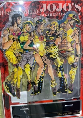 Acrylic Stand The JOJOLANDS Used Unopened Limited Edition