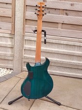 Charvel Desolation DC-1 ST Double Cutaway Transparent Blue Smear with EMG's