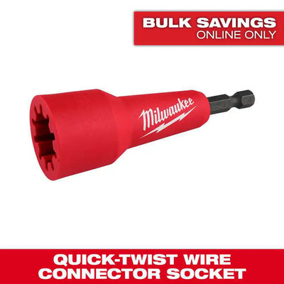 Quick-Twist Wire Connector Socket