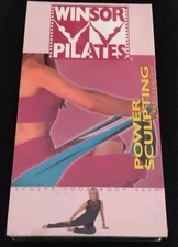 Power Sculpting With Resistance  VHS Tape Winsor Pilates New Exercise Workout 