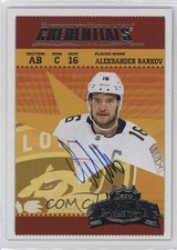 2024-25 Upper Deck Credentials Retro Ticket Access Aleksander Barkov Auto uk2