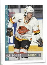 CLIFF RONNING 1992-93 O-PEE-CHEE CARD NM-MT+ CONDITION