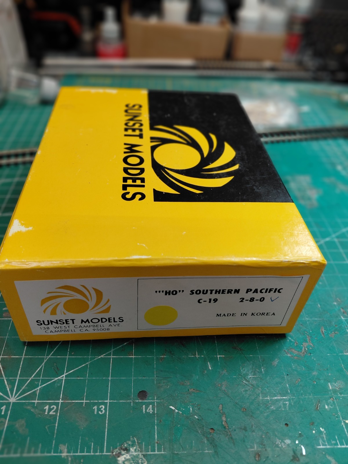 HO BRASS SUNSET MODELS SOUTHERN PACIFIC C-19 VANDERBUILT TENDER