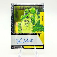 Khris Middleton 2020-21 Panini Flux Autographs Influx Auto #AI-KMB Bucks 🔥
