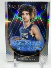 Anthony Black 2023-24 Panini Select Neon Icon #22 RC Orlando Magic Silver Prizm
