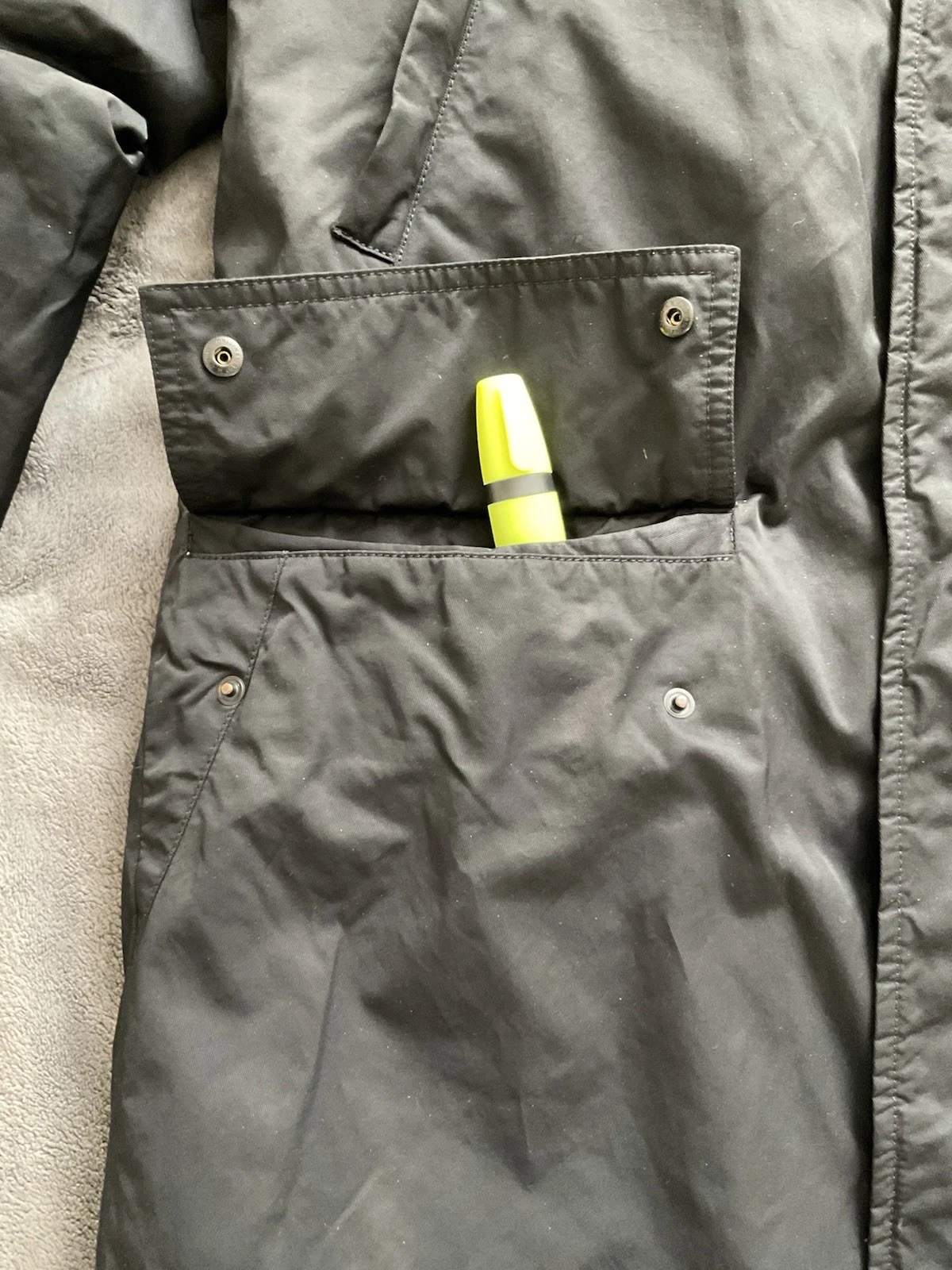 Acne Studious New Montreal AW15 Long Down Puffer Jacket Men's 44 (fits M) Black image 5