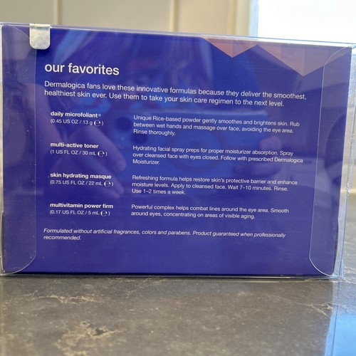 Dermalogica Our Favorites Kit 4 Products Microfoliant, Toner, Masque, Power Firm - Picture 3 of 8