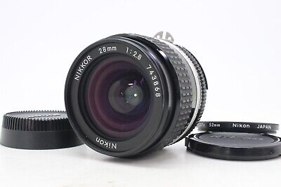 NEAR MINT 】 NIKON Ai-S NIKKOR 28mm F2.8 Wide Angle MF Lens NEAR MINT 】 NIKON Ai-S NIKKOR 28mm F2.8 Wide Angle MF Lens