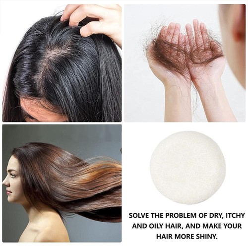 Rice Water Protein Shampoo Bar Soap Moisturizing Anti Regrowth Hair Loss Y5Q0 - Foto 10 di 12