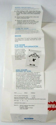 Vintage Wham-O Hacky Sack Press Release Media Alert Product Intro Photo 1984 - Picture 7 of 7