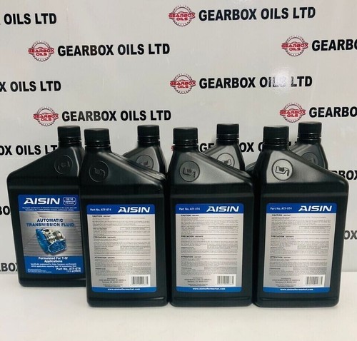 VW TOUAREG GENUINE AISIN OEM ATF-0T4 AUTOMATIC TRANSMISSION GEARBOX OIL 7L - Picture 2 of 3