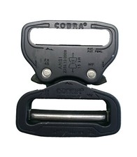 AustriAlpin ANSI Cobra 45mm Matt Schwarz Schnalle - FX45MVF-B