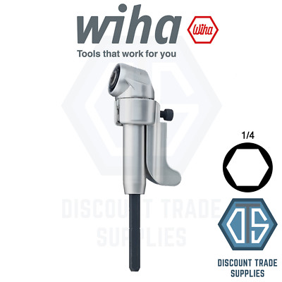 WIHA 32311 Offset-Schraubendreher mit Bithalter 1/4'', magnetisch im Blister