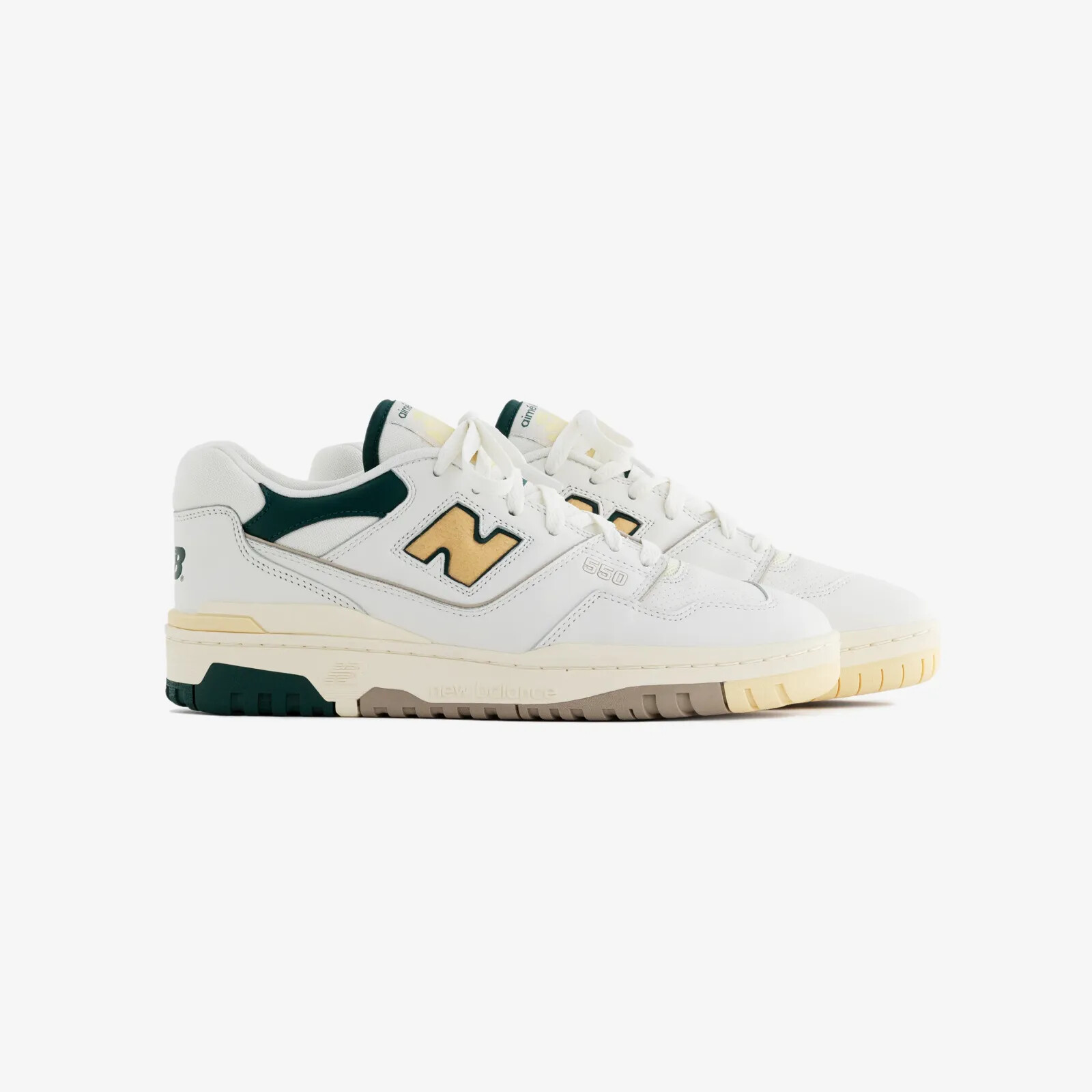 Aime Leon Dore New Balance P550 White Green 11.5 Basketball Oxfords 550 Red ALD