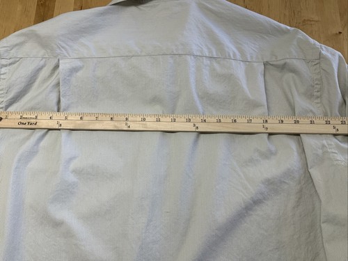 CAMICIA PRINCIPE MADE IN ITALY L/S 17,5 34/35 EU 44 Bianco/Crema - Foto 7 di 7