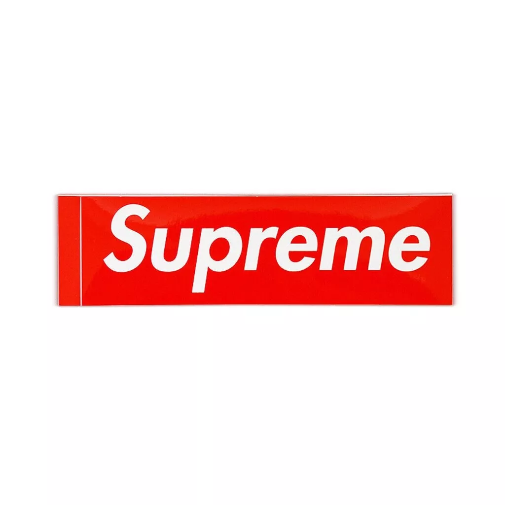 Supreme Grip Tape Box Logo Sticker Set