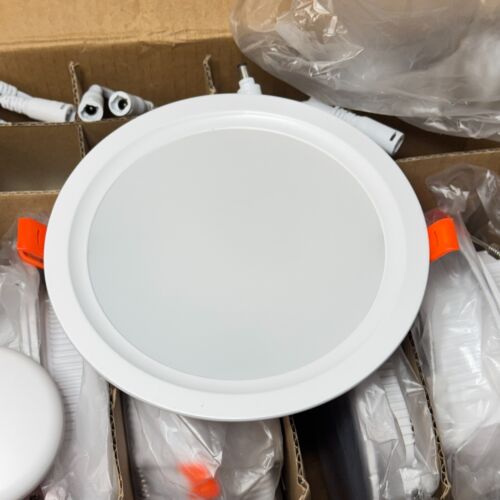 Smart Recessed Lighting 6" LED Smart Lights-12 pack 14W Bluetooth/WiFi - Picture 2 of 16