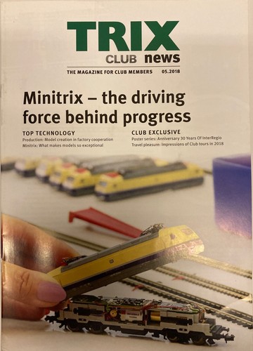 Trix Club News Magazines x 3 - # 4 / 2018 , # 5 / 2018 , # 6 / 2018 - As New - Picture 3 of 4