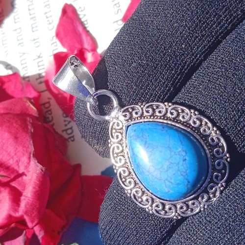 Pendentif queue de baleine en argent sterling 925, Argent sterling, Pas